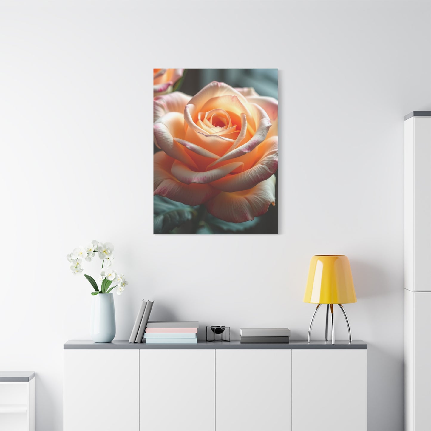 Rose Flower Art Refined Canvas Wall Art & Canvas Print