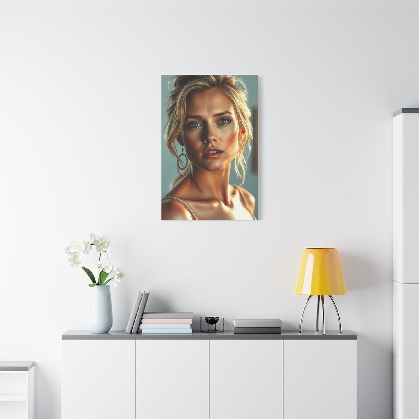 Timeless Moss Elegance Wall Art & Canvas Print