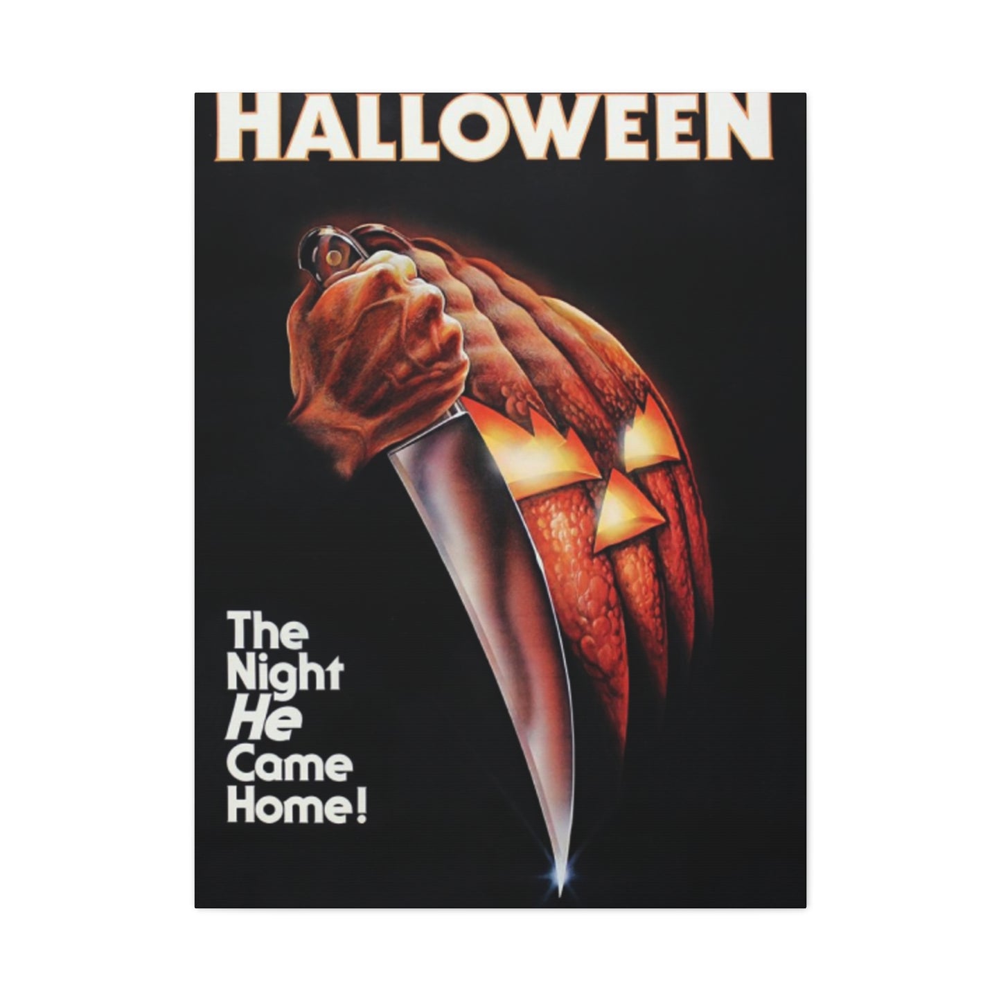 Halloween Horror Movie Poster Wall Art & Canvas Prints
