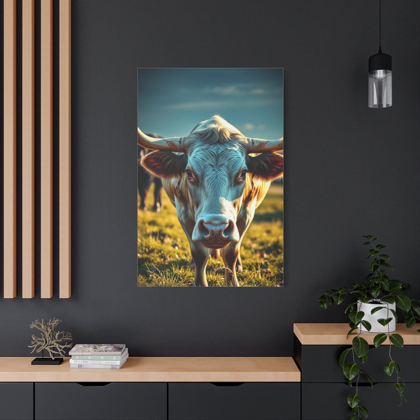 Aurochs Reverie Art Canvas Wall Art & Canvas Print