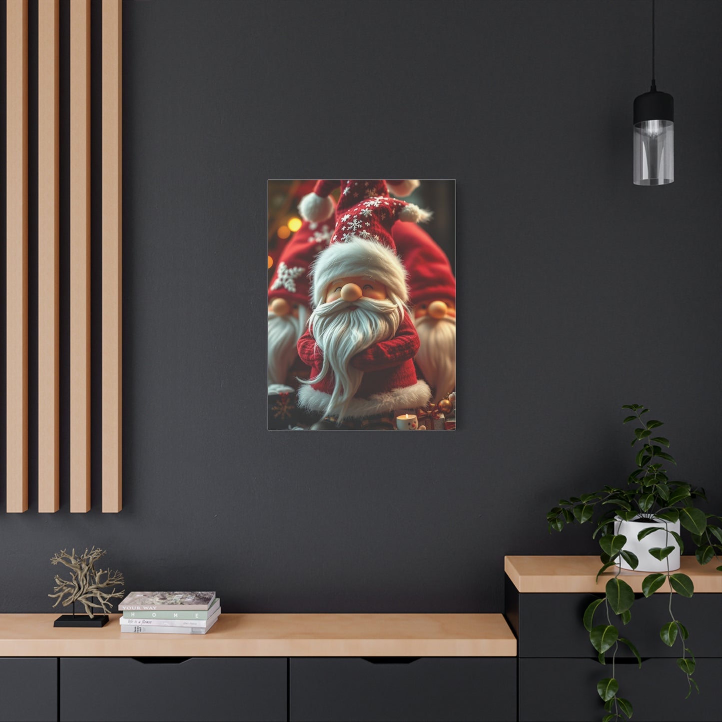 Elite Christmas Gnome Art Vision Wall Art & Canvas Print