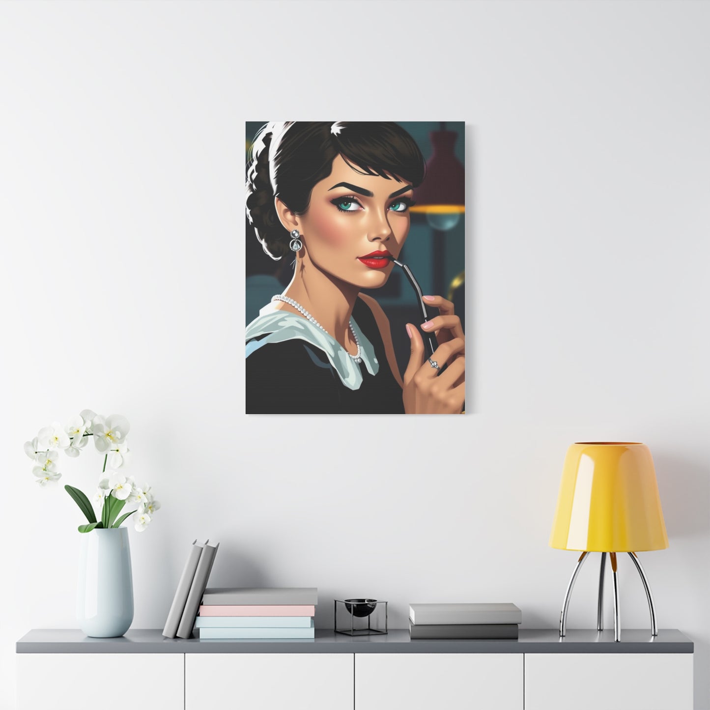 Supreme Breakfast At Tiffany’s Characters Art Collection Wall Art & Canvas Print
