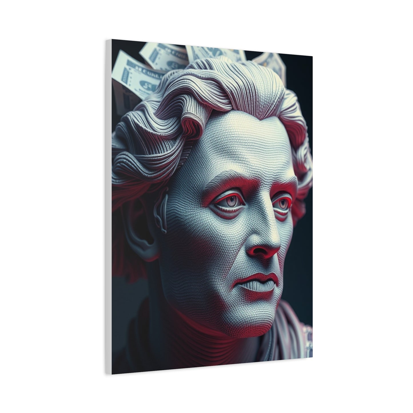 Opulent Currency Canvas wall art & canvas print