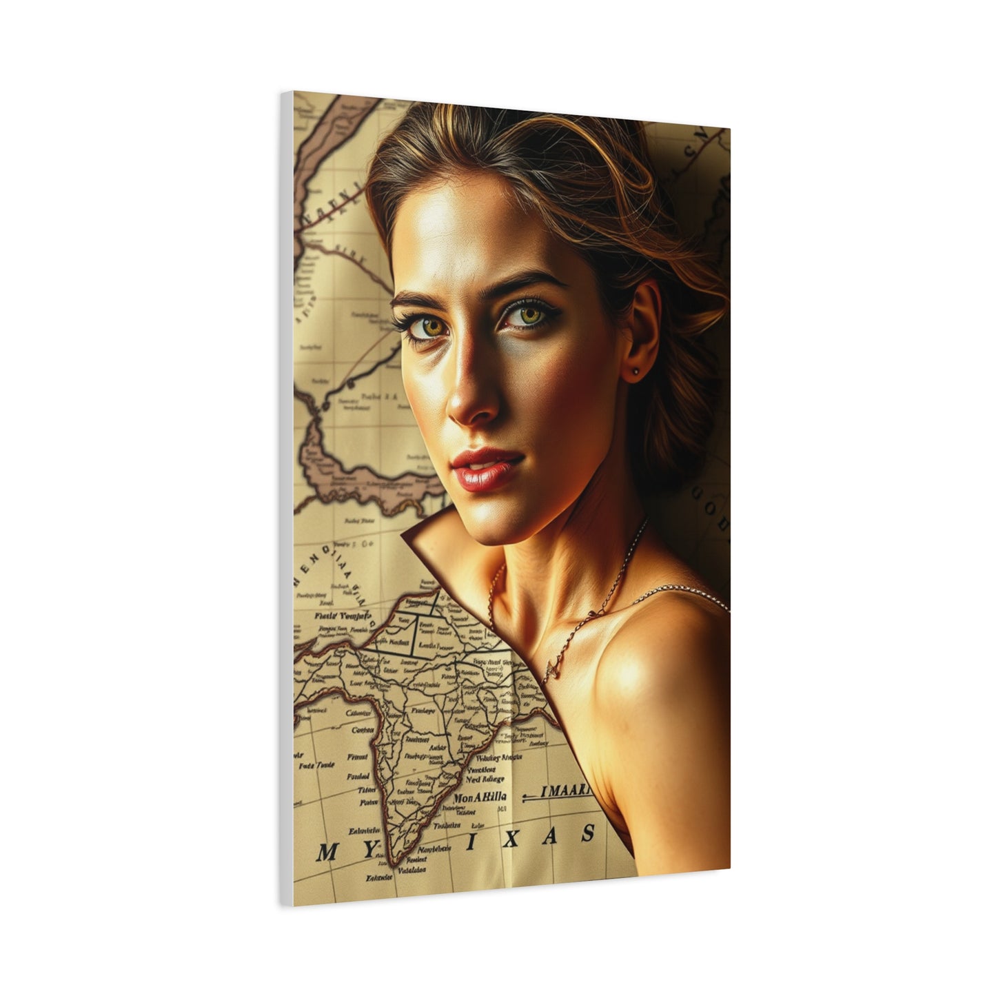 Antique Maps Art Supreme Canvas Gallery Wall Art & Canvas Print