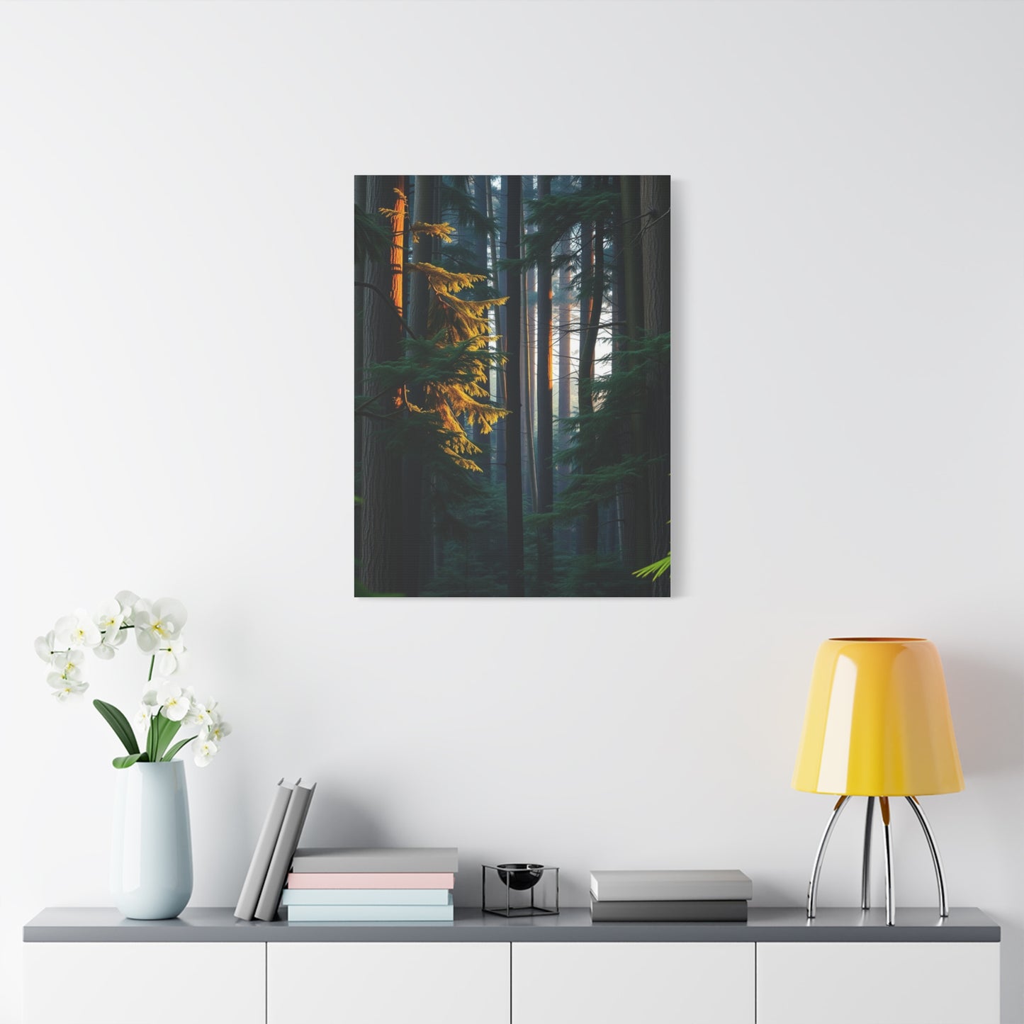 Mystic Woodland Tableau Wall Art & Canvas Print