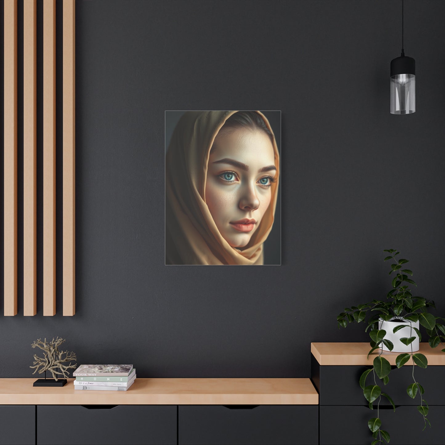 Black & Beige Art Supreme Gallery Wall Art & Canvas Print