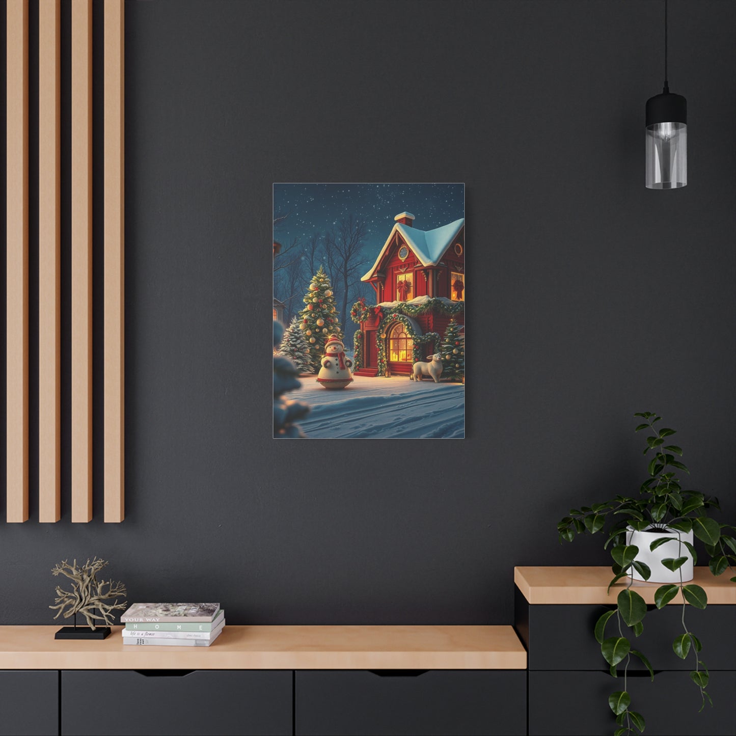 Antique Yuletide Masterpiece Canvas