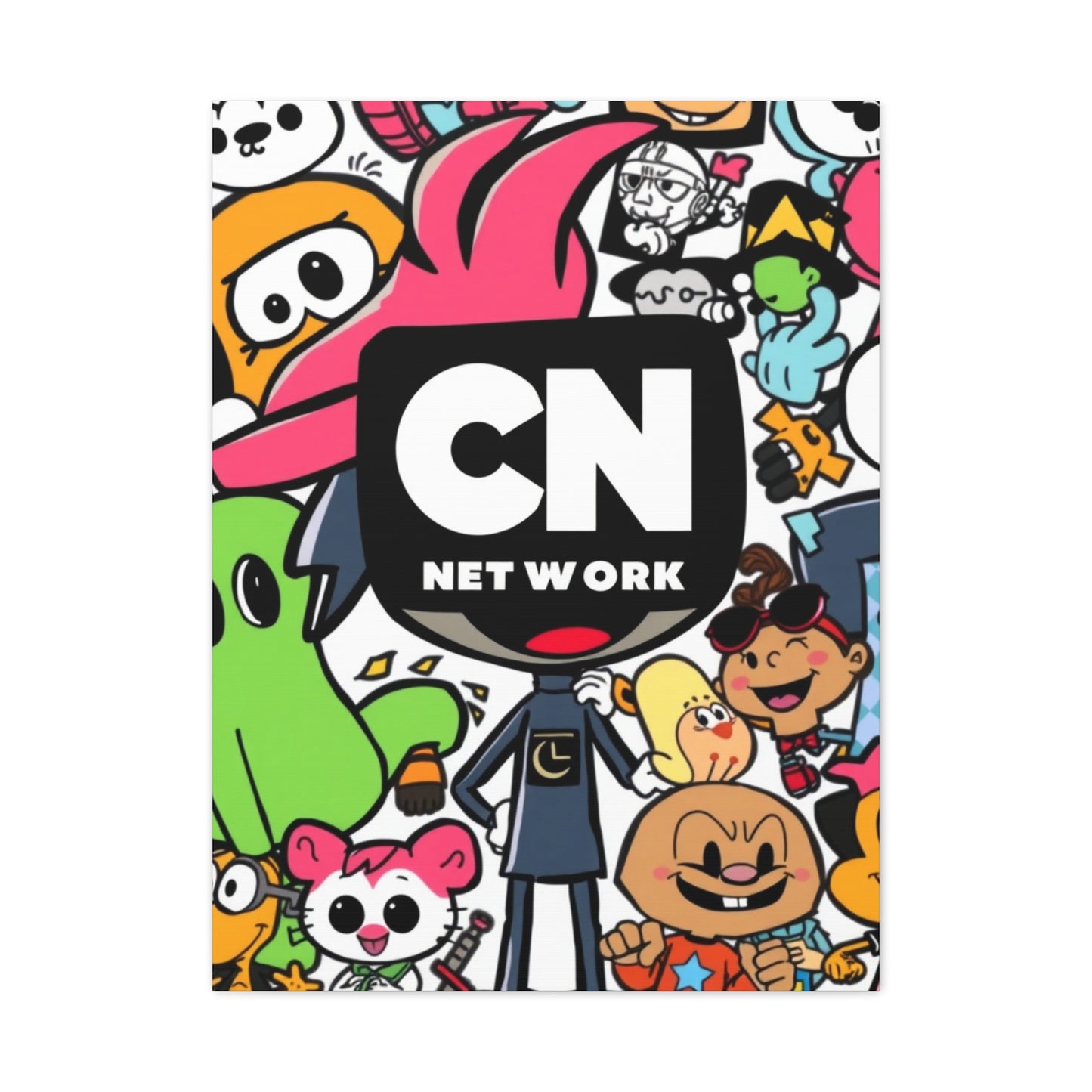 Opulent Toon Montage Art Wall Art & Canvas Print