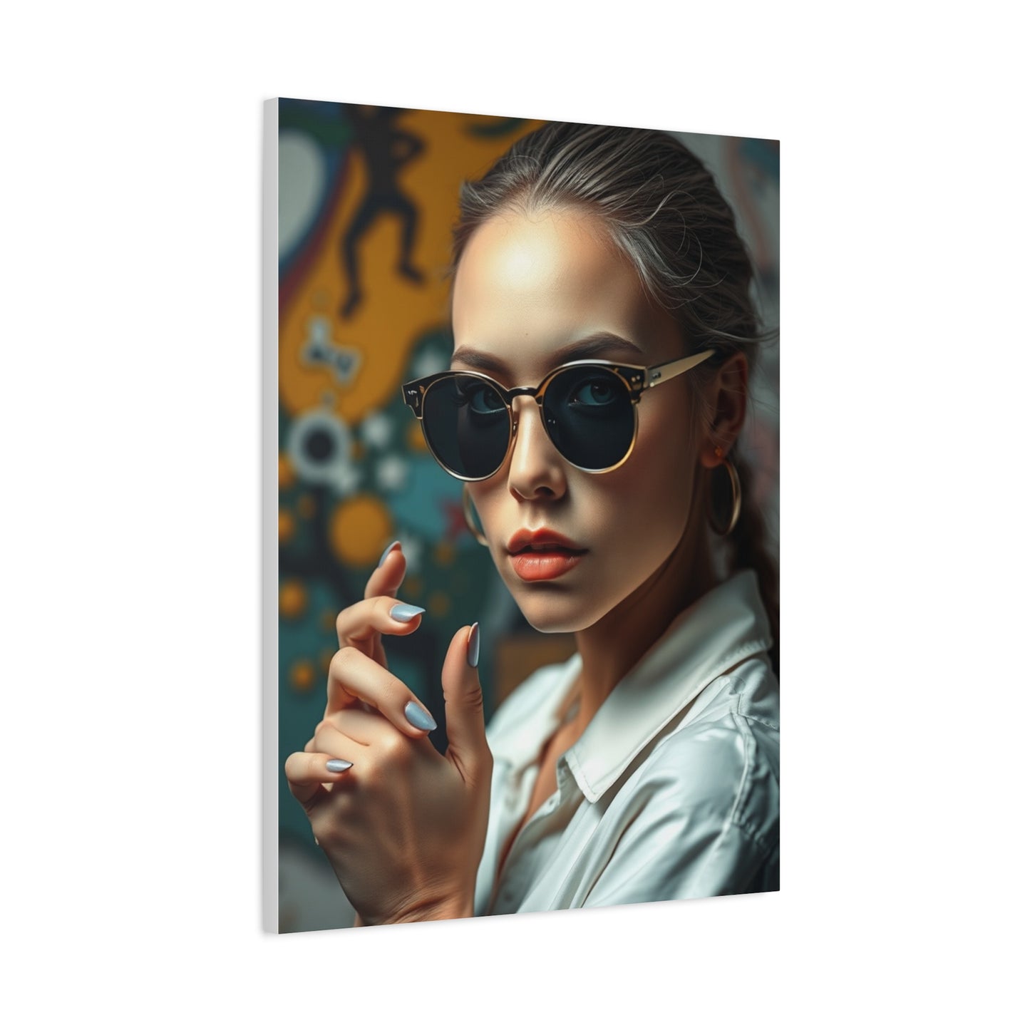 Sleek Artistic Reverie Wall Art & Canvas Print