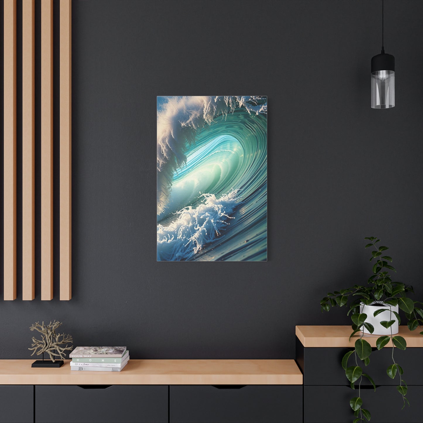 Tranquil Surf Reverie Wall Art & Canvas Print