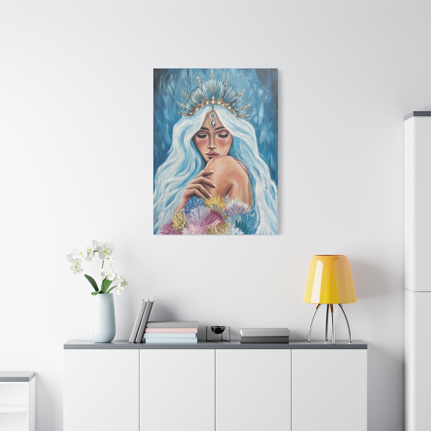 A Mermaid Queen Wall Art & Canvas Prints