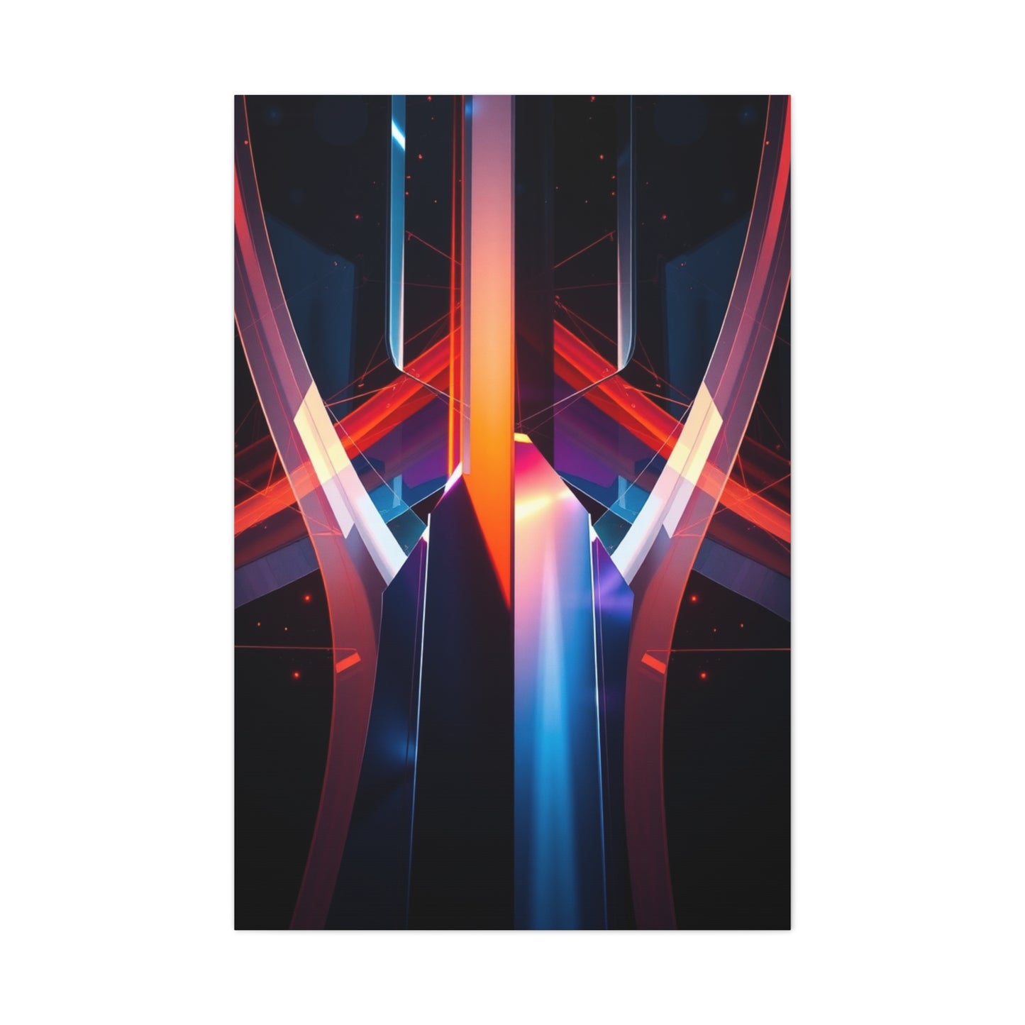 Ethereal Geometry Artistry wall art & canvas print