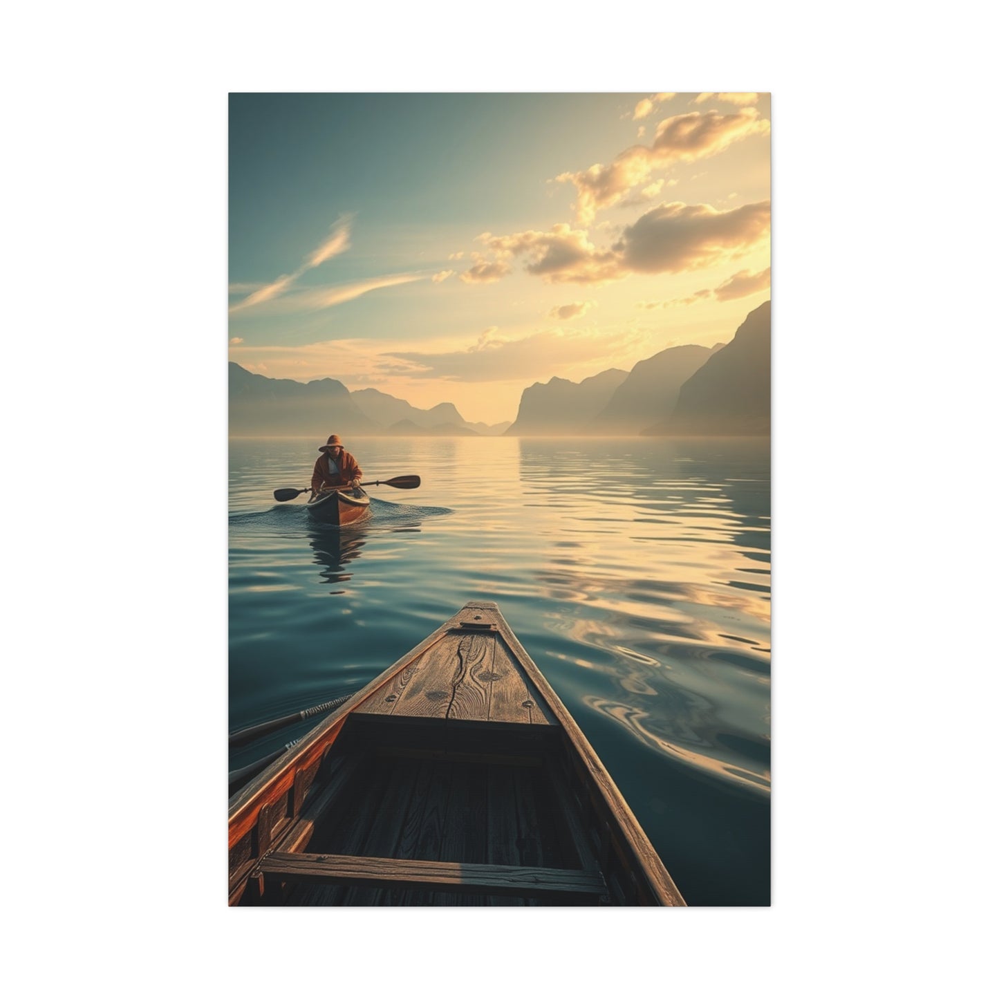 Elite Canoe Art Vision Wall Art & Canvas Print