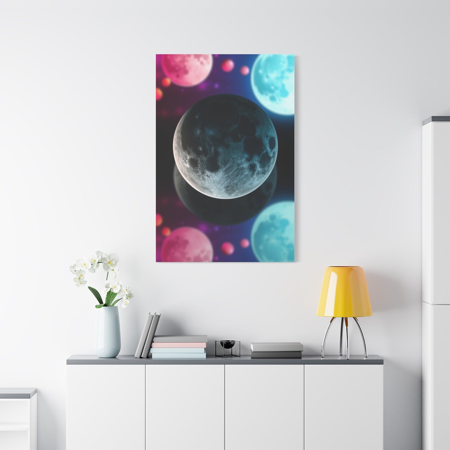 Lunar Luminescence Art Wall Art & Canvas Print