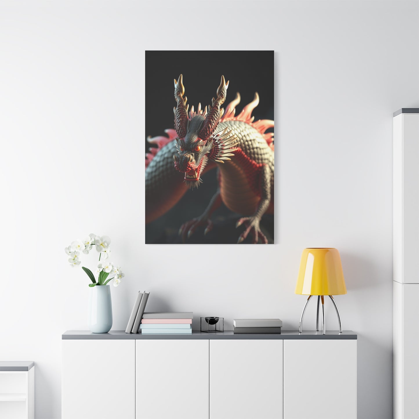 Draconian Elegance Canvas