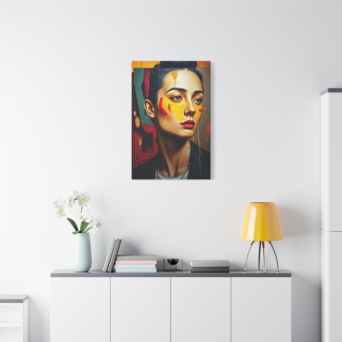 Avant-Garde Elegance Canvas Wall Art & Canvas Print