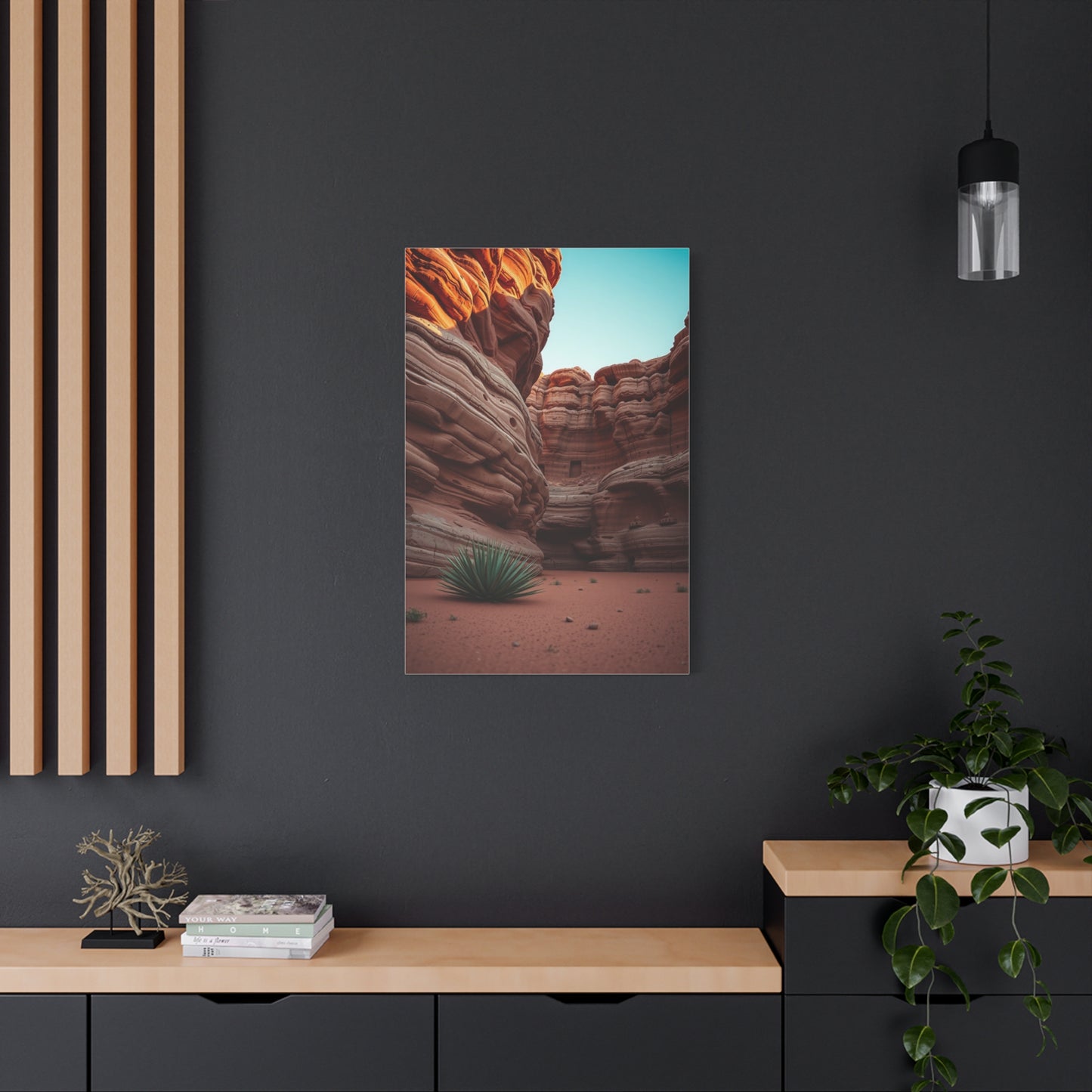 Arid Elegance Canvas Wall Art & Canvas Print