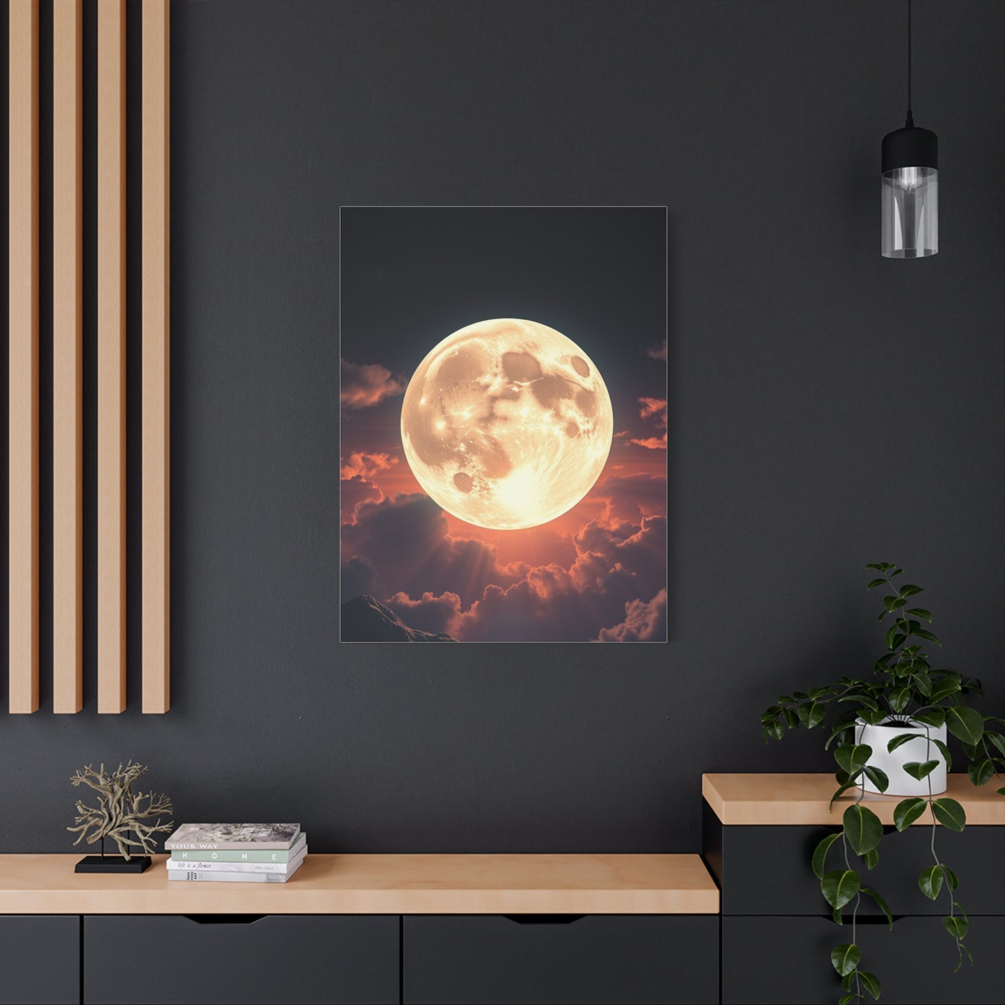 Mystical Moonlight Art Wall Art & Canvas Print