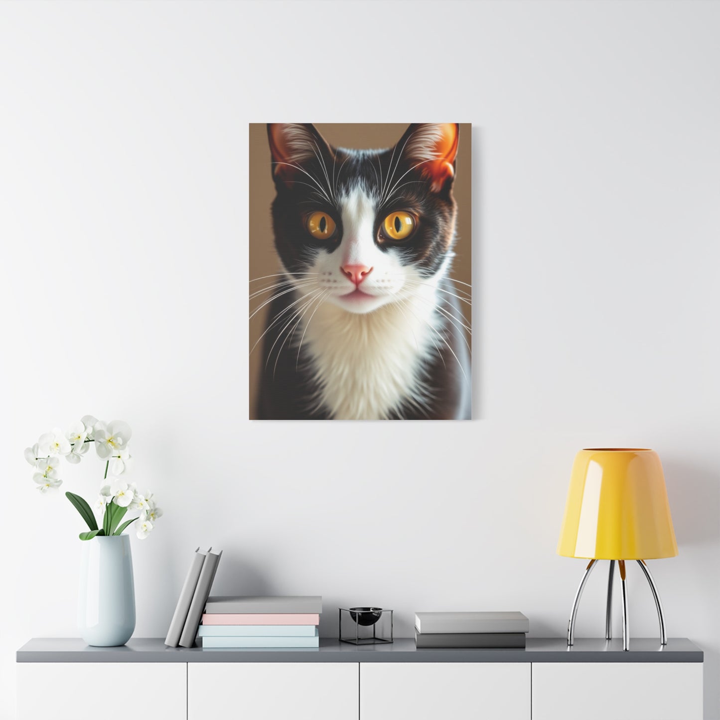 Tuxedo Cat Art Supreme Gallery Wall Art & Canvas Print