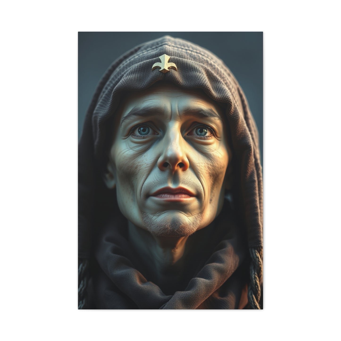 Blue & Gray Art Luxury Canvas Wall Art & Canvas Print