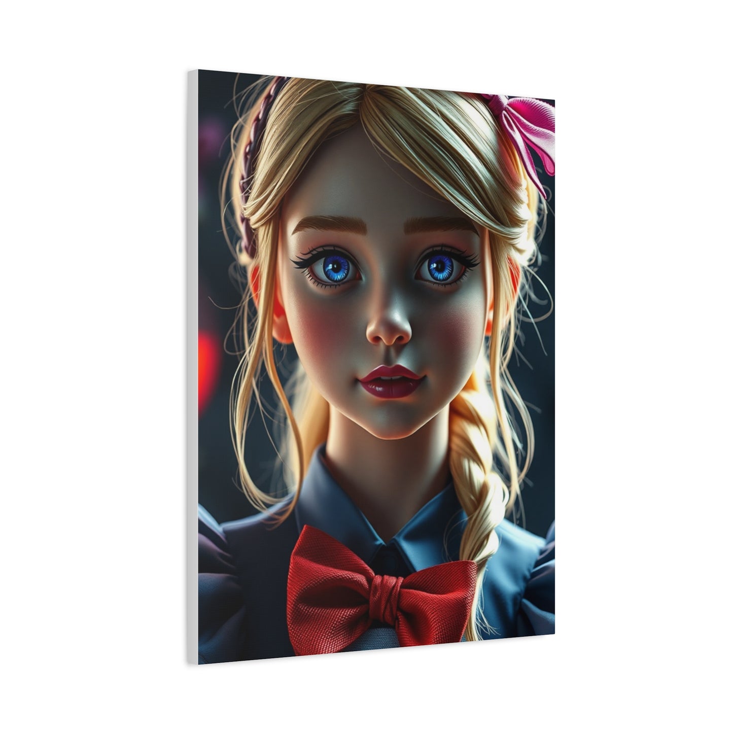 Alice In Wonderland Characters Art Supreme Canvas Wall Art & Canvas Print