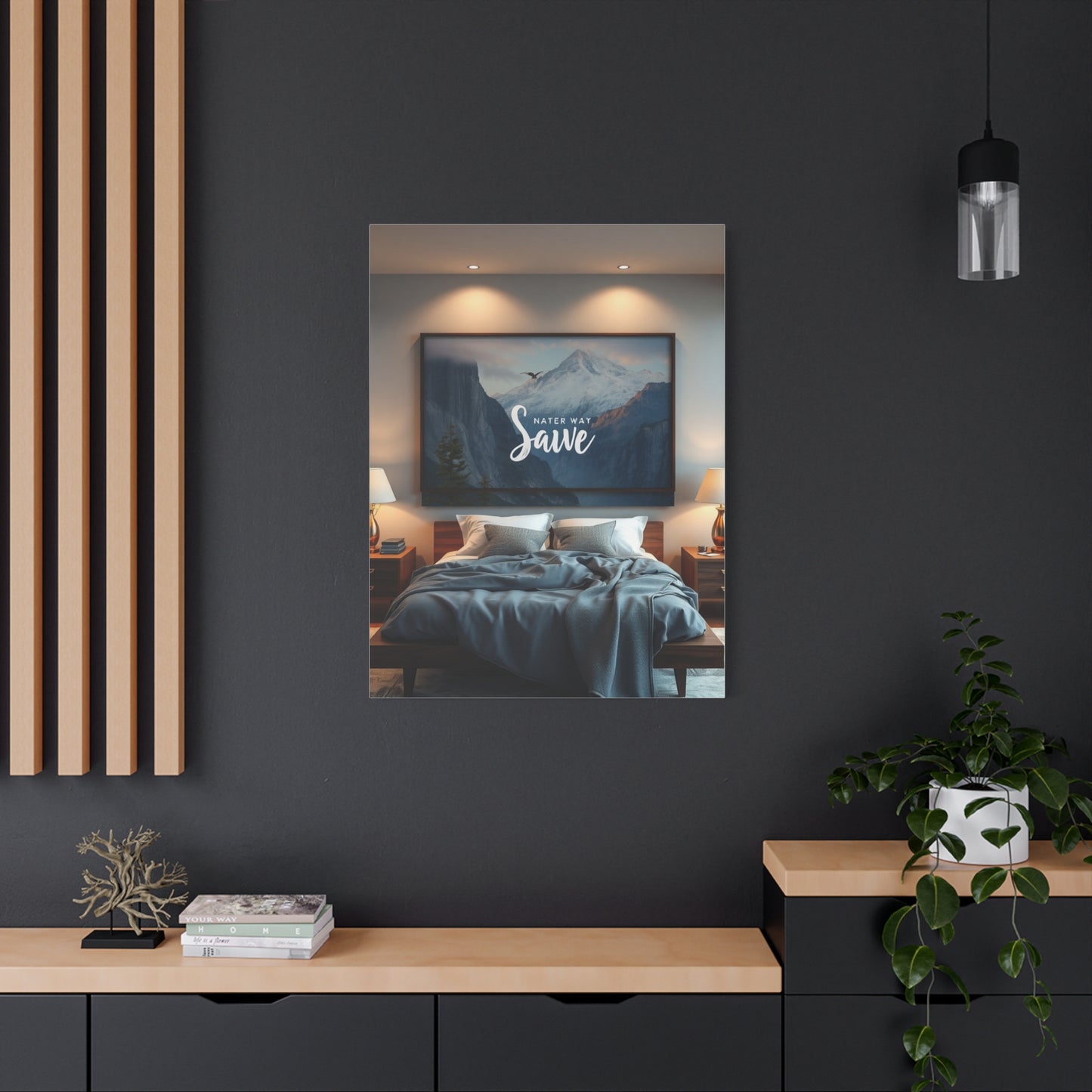 Scenic Nature Bedroom Art Luxury Canvas Wall Art & Canvas Print