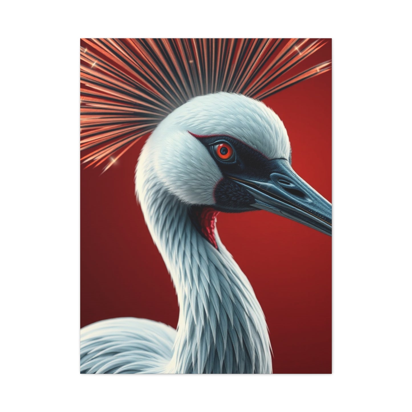 Supreme Crane Bird Art Collection Wall Art & Canvas Print