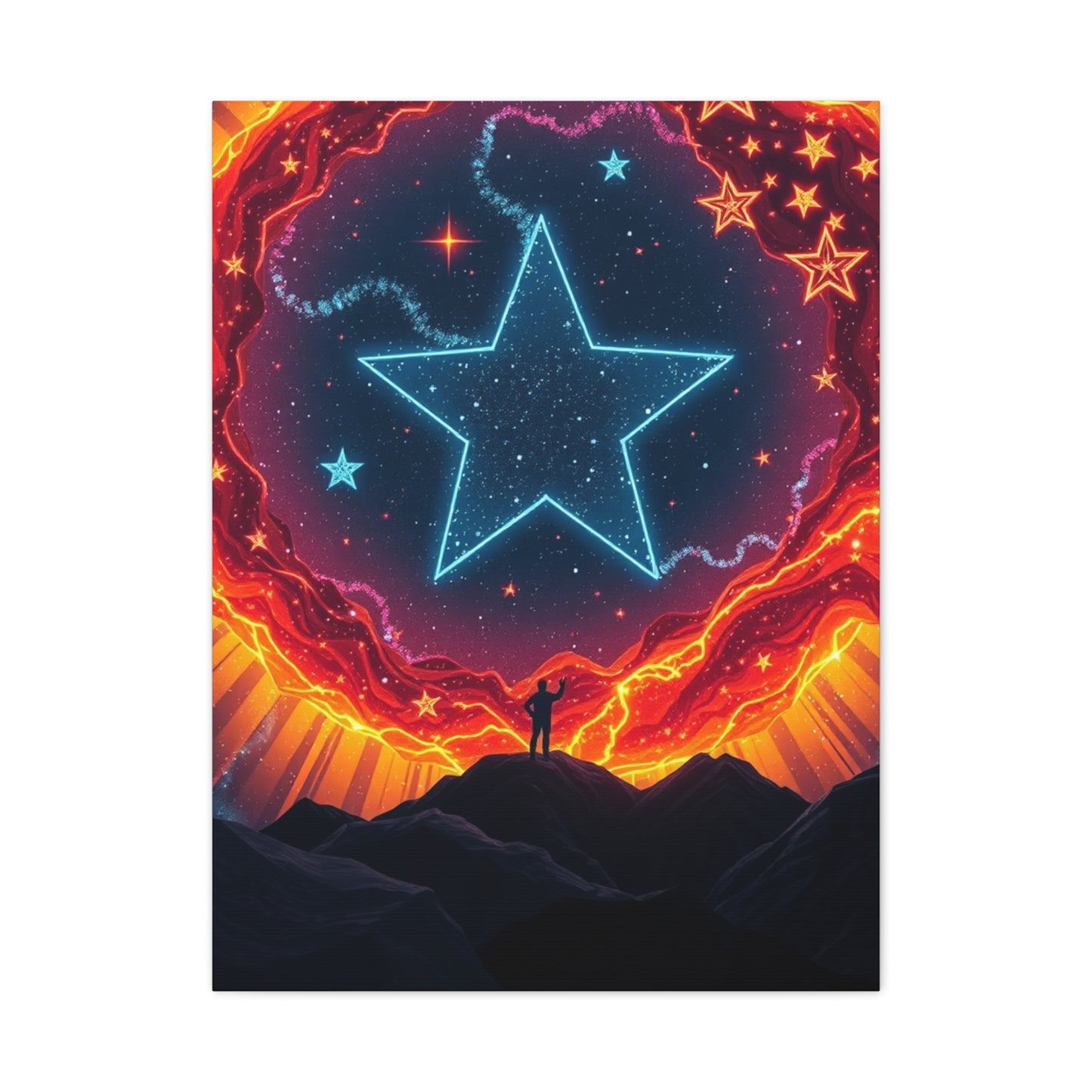 Supreme Star Wall Art Collection Wall Art & Canvas Print