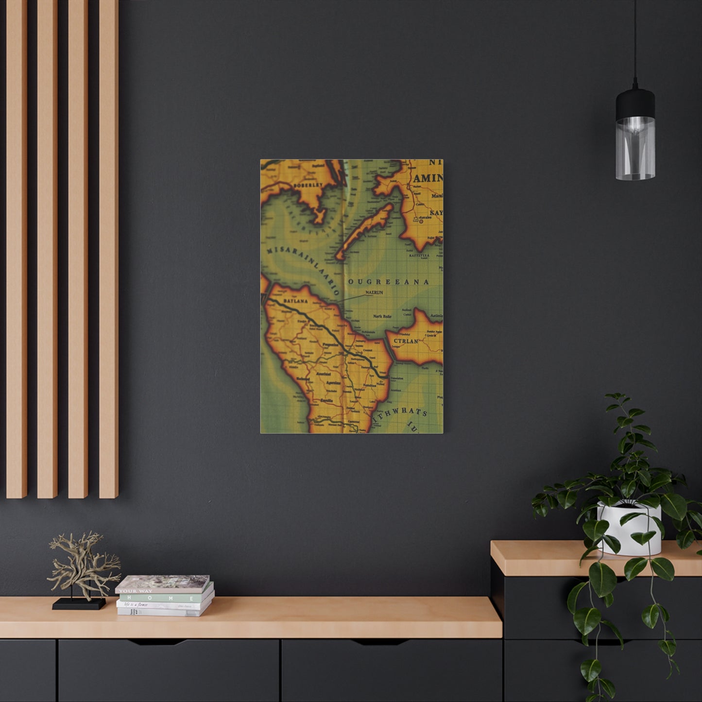 Antique Maps Art Supreme Gallery Wall Art & Canvas Print