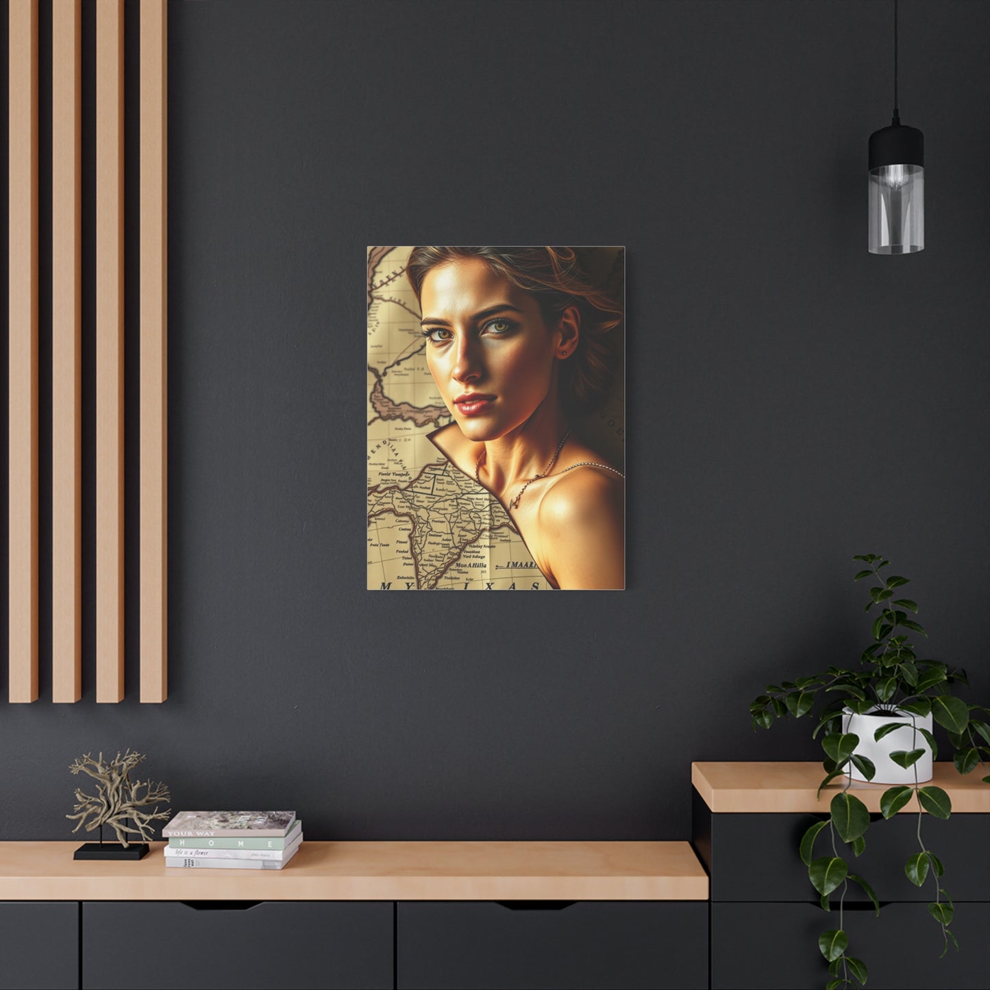 Antique Maps Art Supreme Canvas Gallery Wall Art & Canvas Print