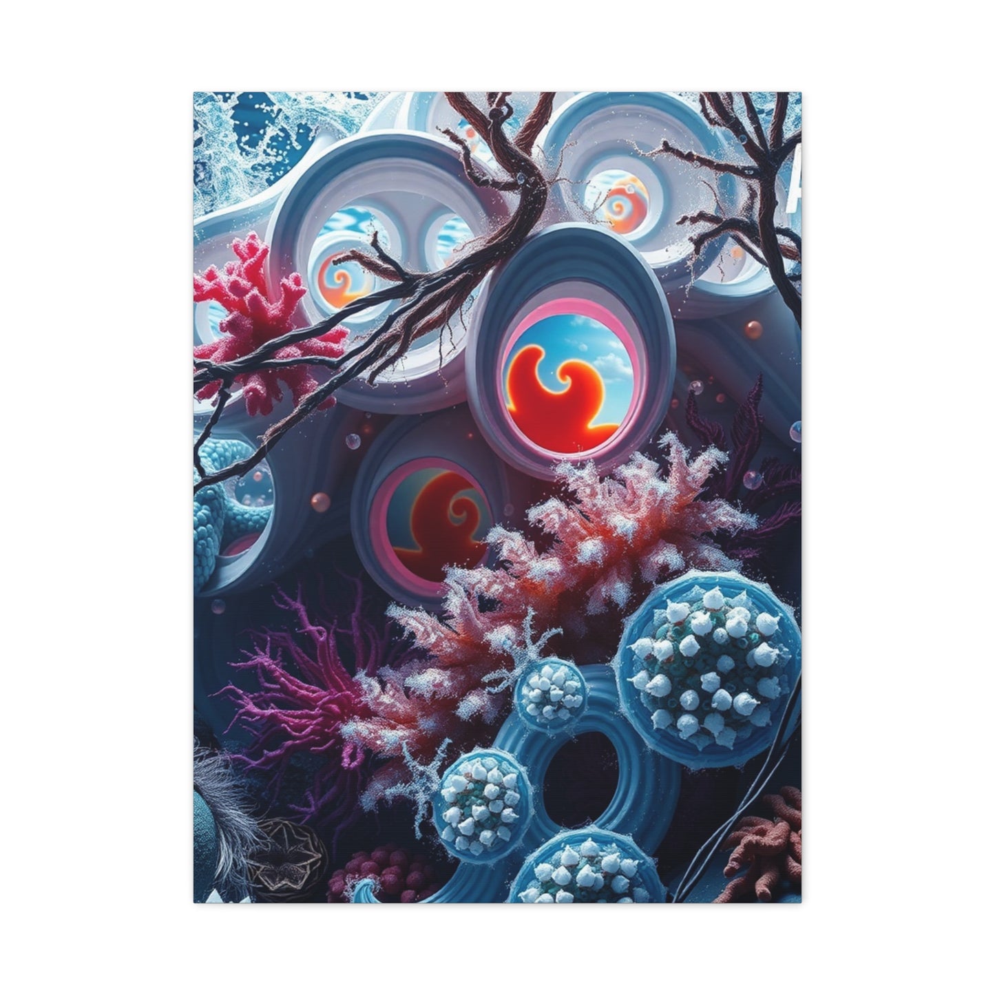 Luminous Lagoon Tableau Wall Art & Canvas Print