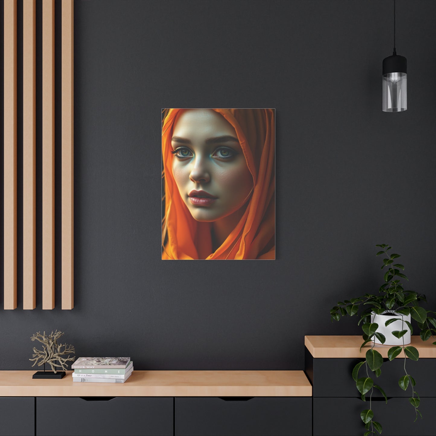 Exquisite Sylph Portrait Wall Art & Canvas Print