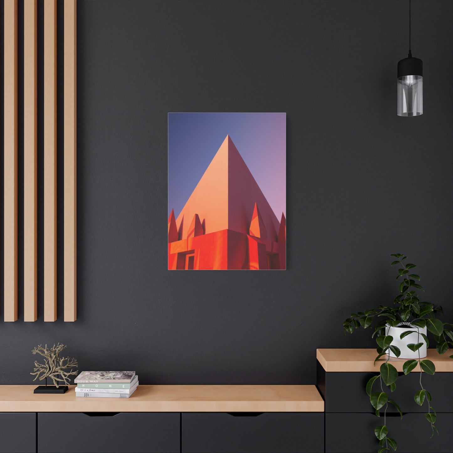Prismatic Geometric Radiance Wall Art & Canvas Print