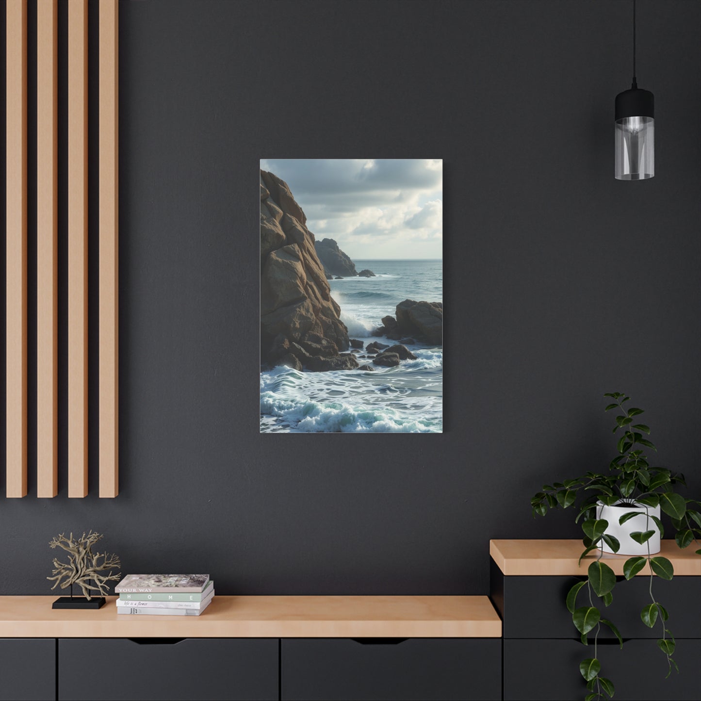 Coastal Panorama Splendor Wall Art & Canvas Print