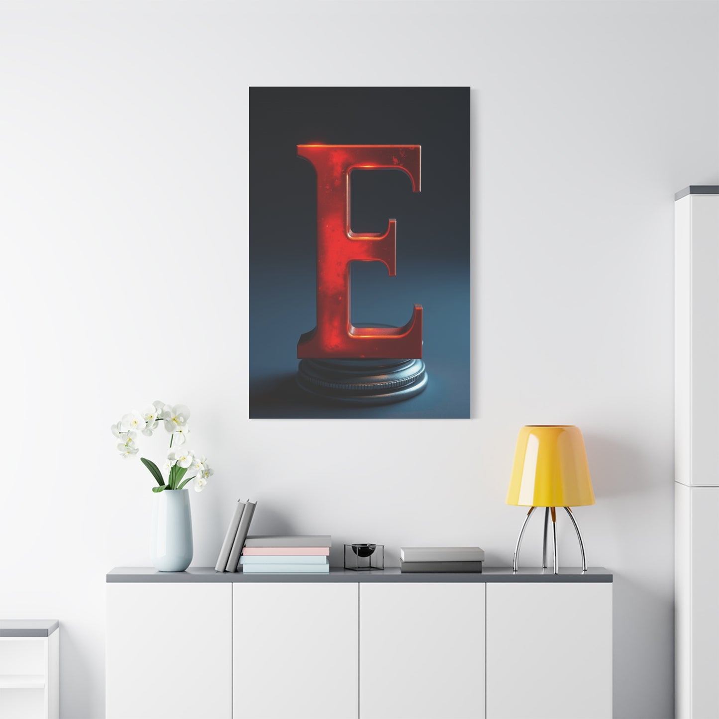Vision The Letter E - Art Art Wall Art & Canvas Print