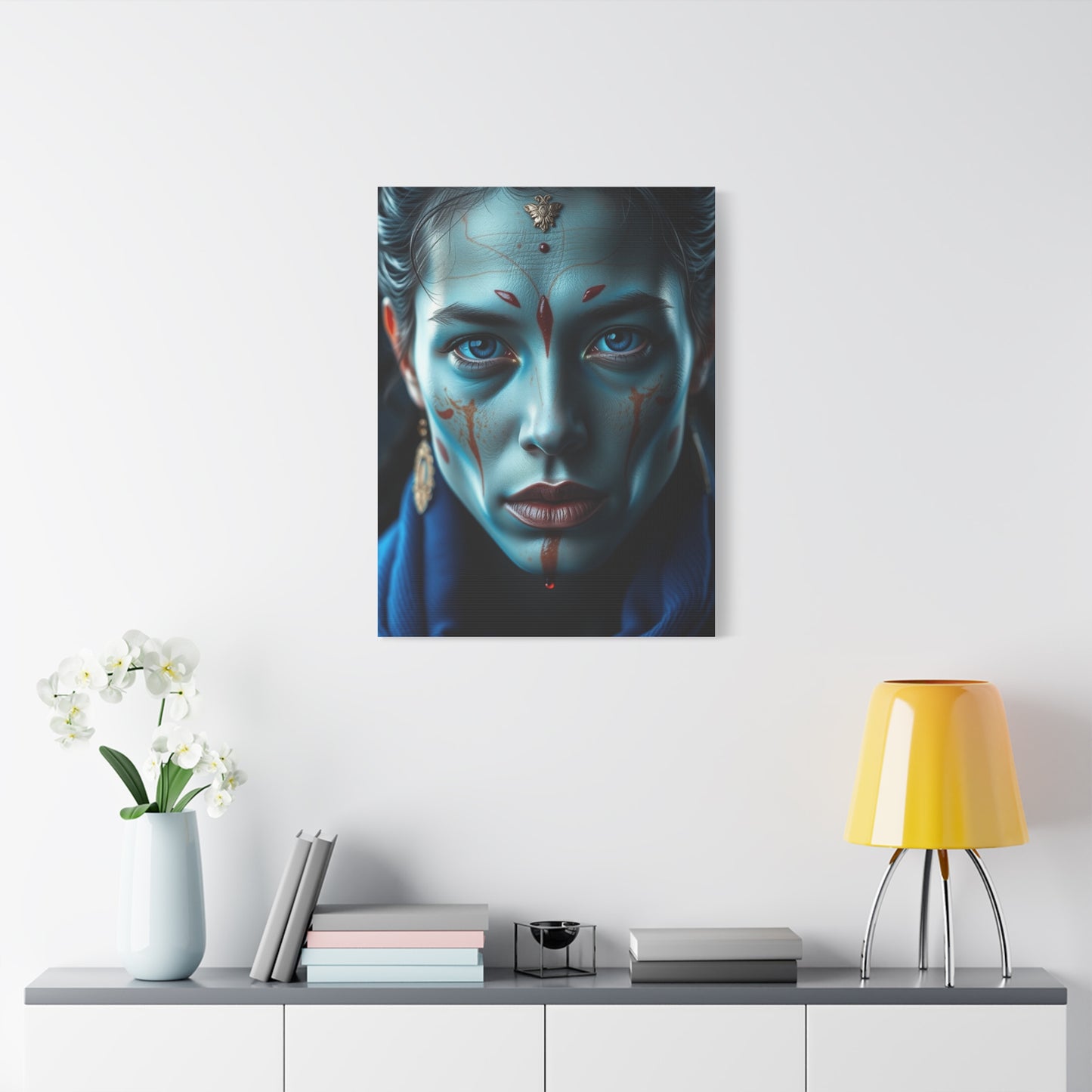 Prussian Depths Canvas Wall Art & Canvas Print