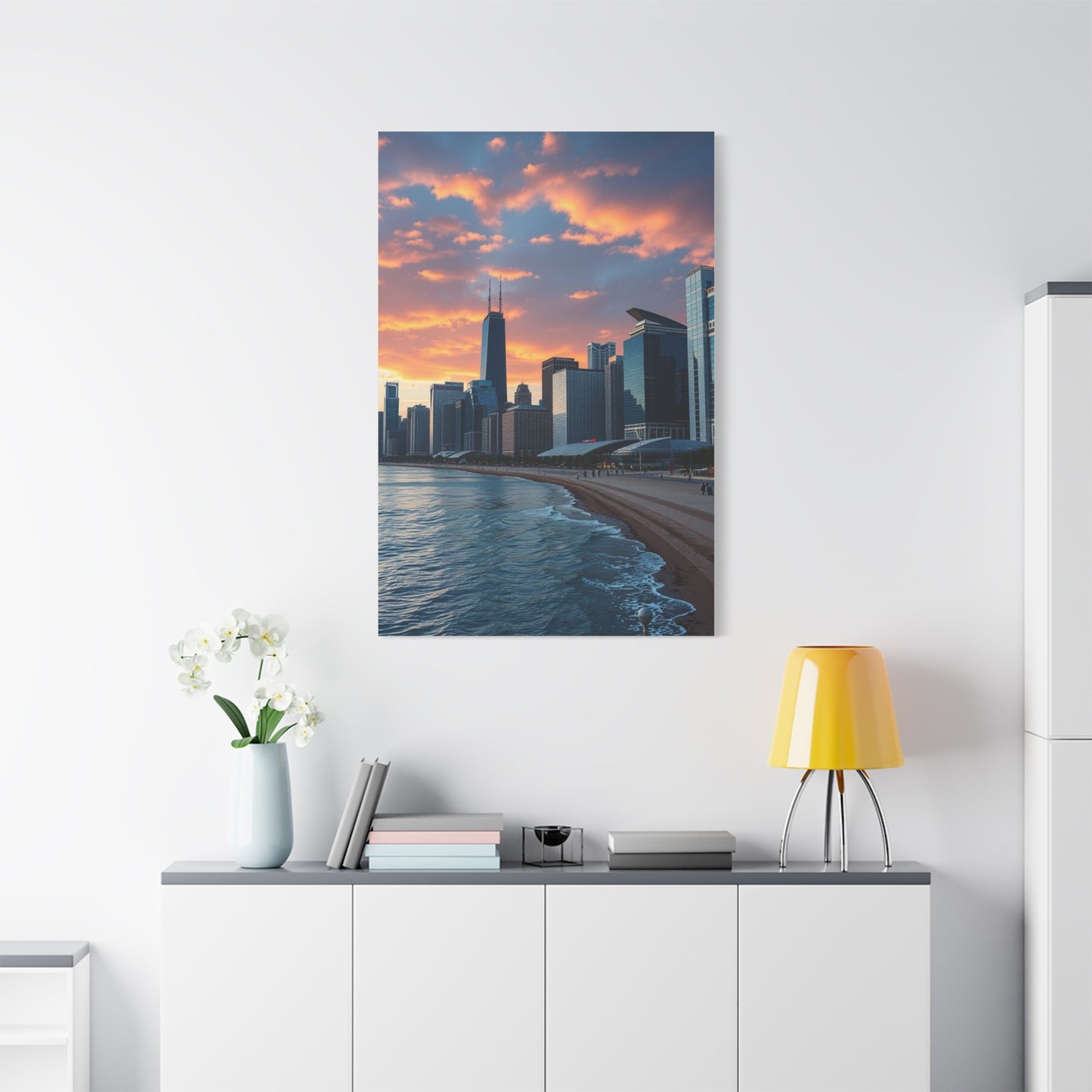 Supreme Chicago Skylines Art Collection Wall Art & Canvas Print