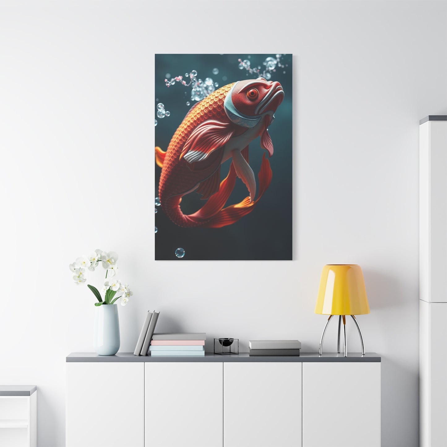 Piscean Dreamscape Canvas wall art & canvas print