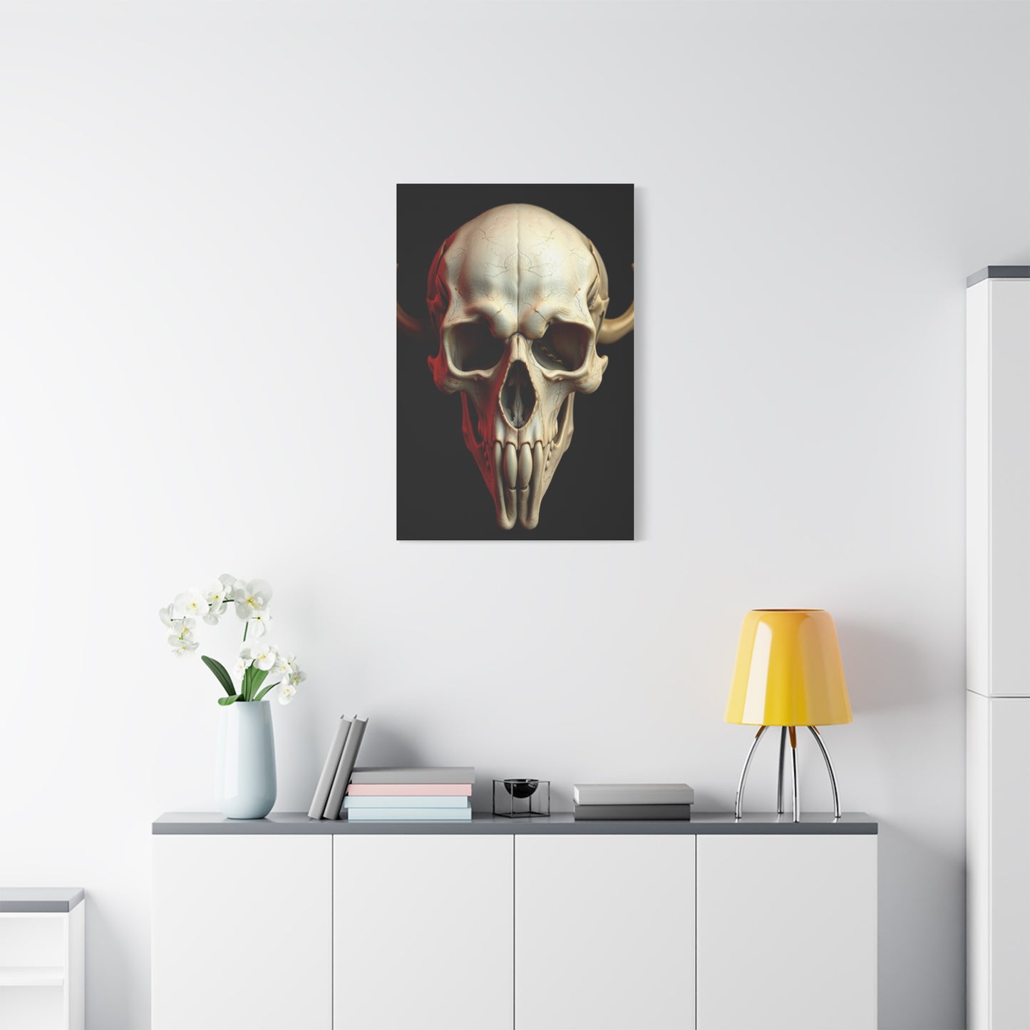 Prestige Skeletal Design Wall Art & Canvas Print