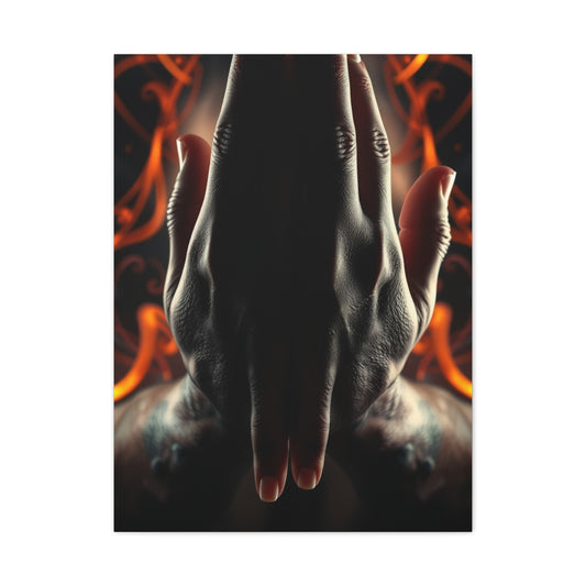 Masterpiece Hands Art Vision Wall Art & Canvas Print