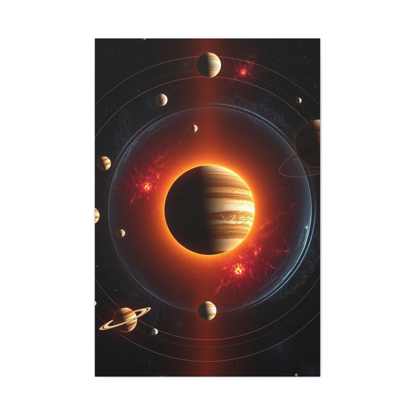 Vision Solar System Wall Art Art Wall Art & Canvas Print