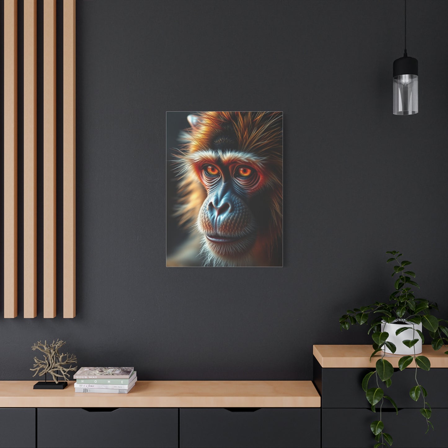 Primate Elegance Canvas