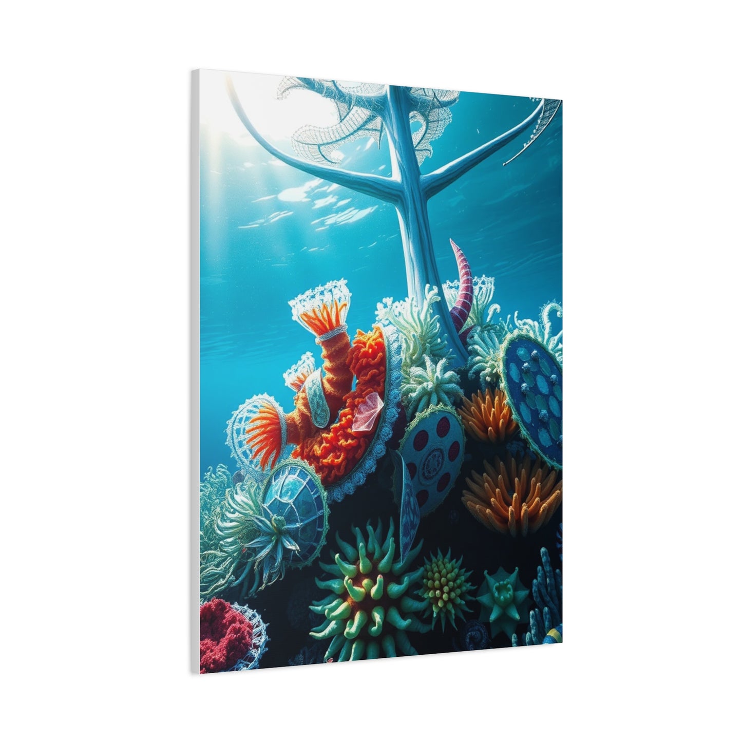 Pearlescent Wave Imagery Wall Art & Canvas Print