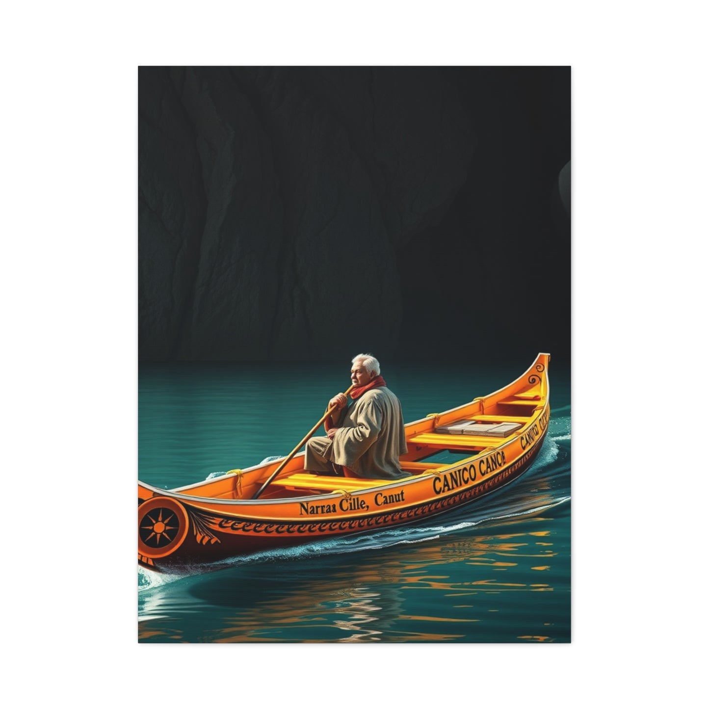 Canoe Art Refined Canvas Wall Art & Canvas Print