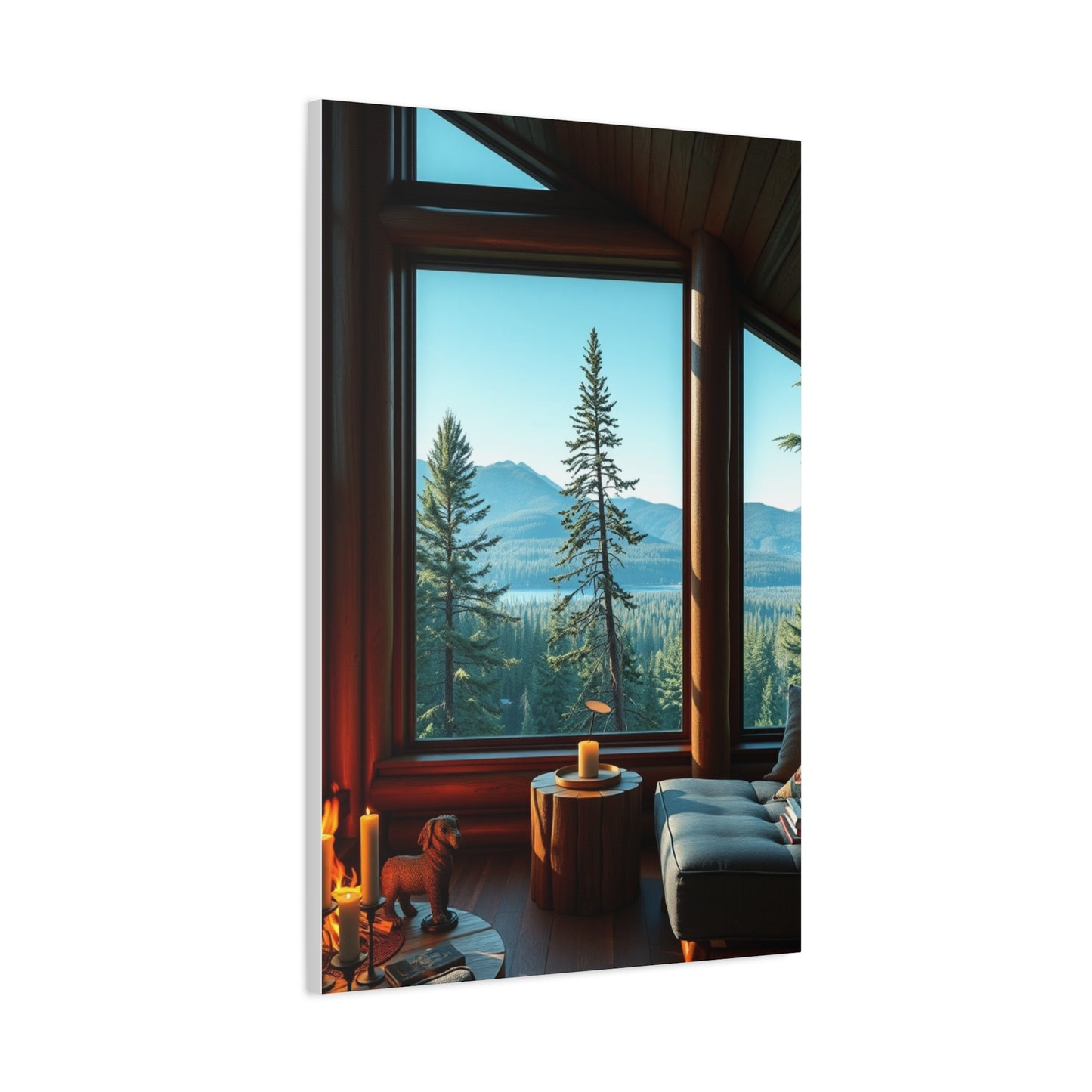 Cabin & Lodge Decor Art Luxury Canvas Wall Art & Canvas Print