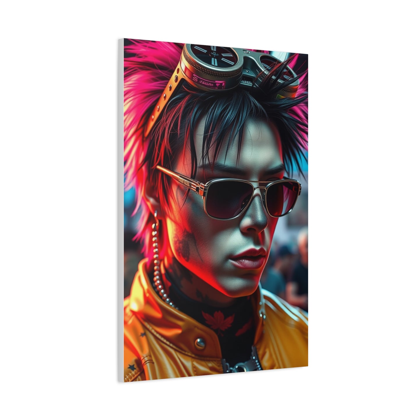 Avant-Garde Grit Art Wall Art & Canvas Print