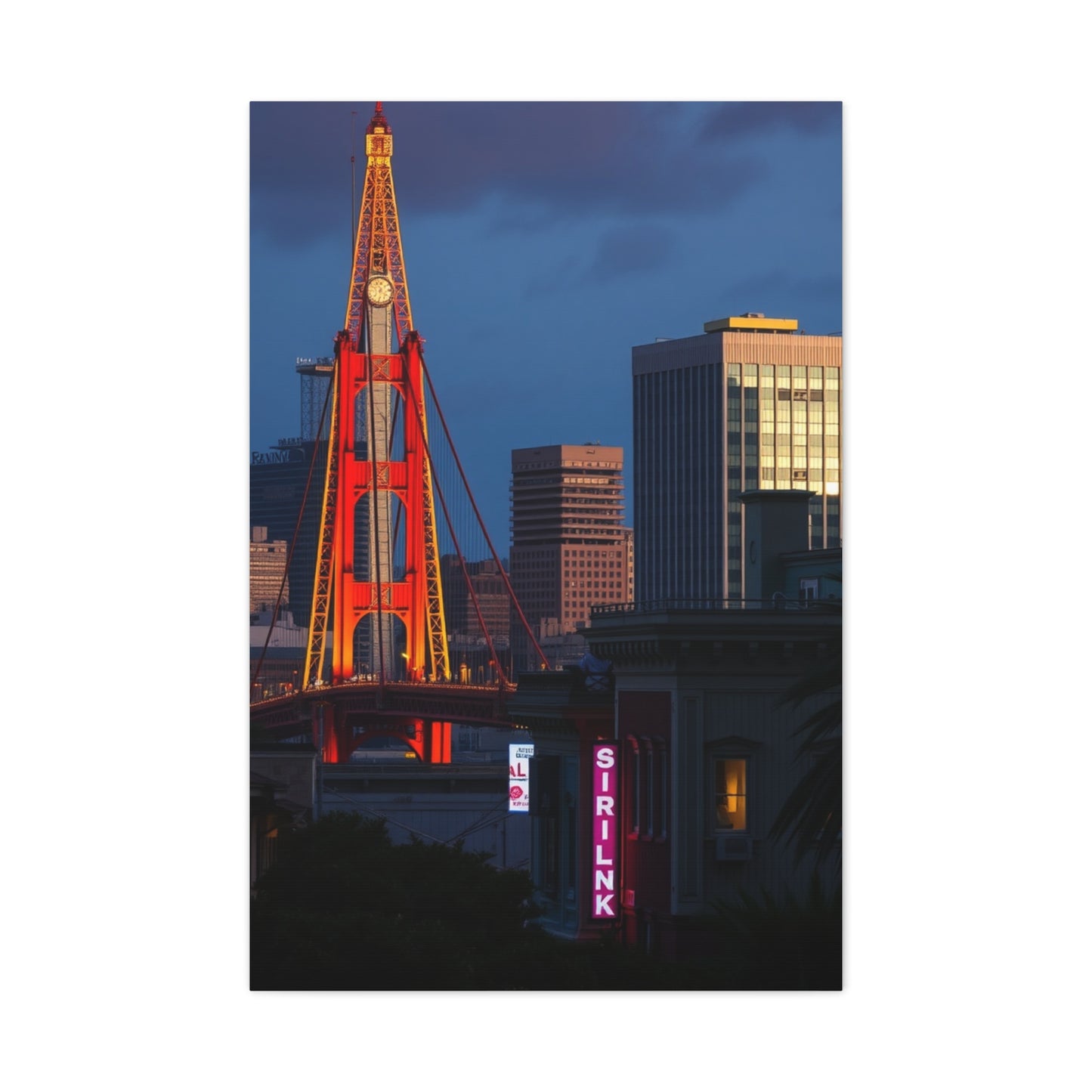 Masterpiece San Francisco Art Vision Wall Art & Canvas Print