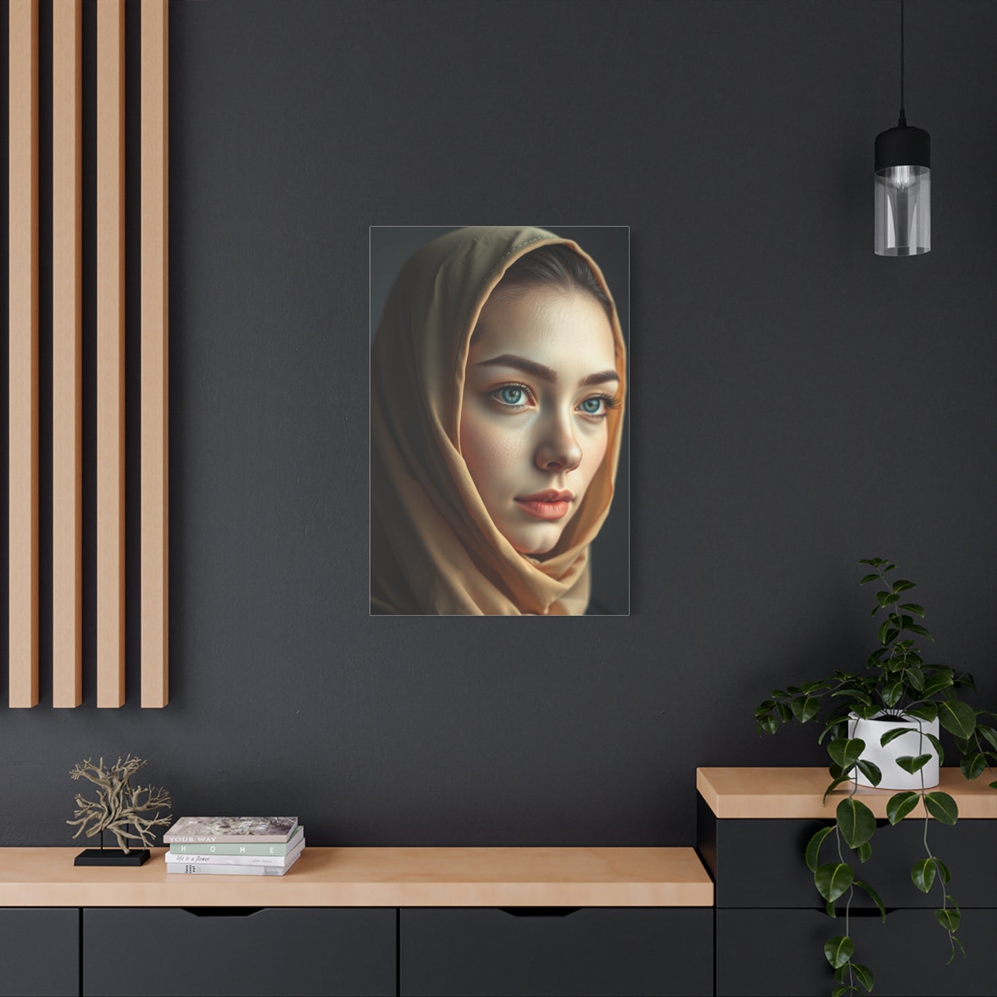 Black & Beige Art Supreme Gallery Wall Art & Canvas Print