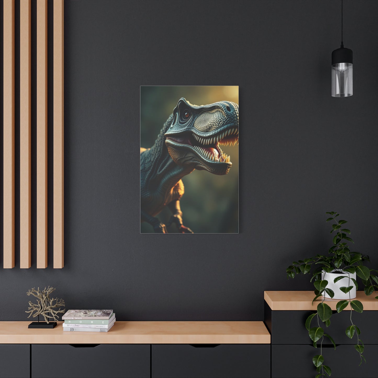 Vision Tyrannosaurus Rex Art Art Wall Art & Canvas Print