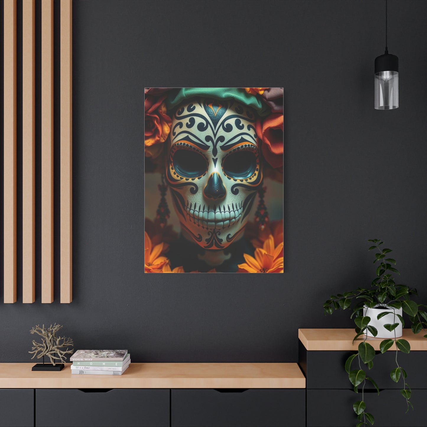 Masterpiece Día de los Muertos Art Vision Wall Art & Canvas Print